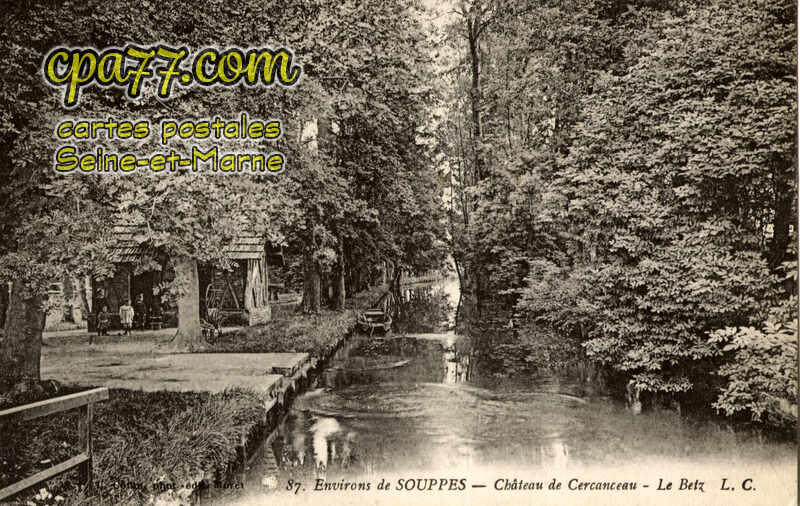 Souppes Sur Loing (Seine-et-Marne) - Château de Cercanceau