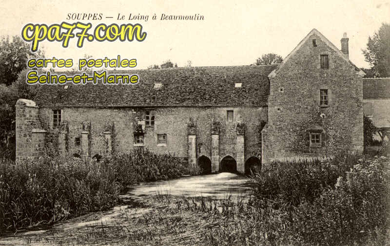 Souppes Sur Loing (Seine-et-Marne) - Le Loing à Beaumoulin