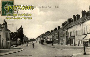 Souppes Sur Loing (Seine-et-Marne) - La Rue de Paris