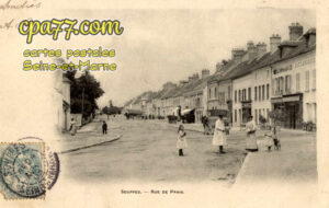 Souppes Sur Loing (Seine-et-Marne) - Rue de Paris