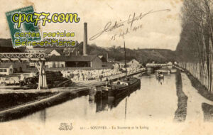 Souppes Sur Loing (Seine-et-Marne) - La Sucrerie et le Loing