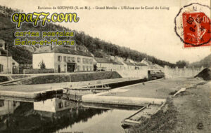 Souppes Sur Loing (Seine-et-Marne) - Grand-Moulin – L&rsquo;Ecluse sur le Canal du Loing