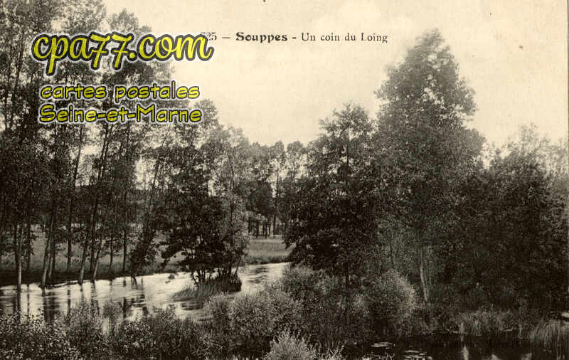 Souppes Sur Loing (Seine-et-Marne) - Un coin du Loing