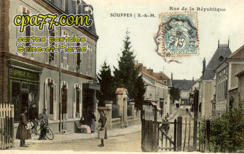 Souppes Sur Loing (Seine-et-Marne) - Rue de la République