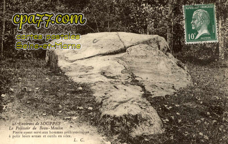 Souppes Sur Loing (Seine-et-Marne) - Le Polissoir de Beau-Moulin