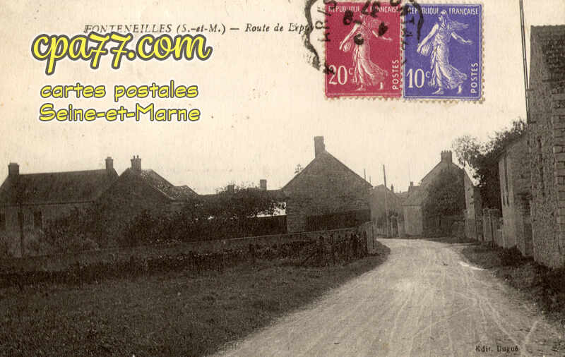 Souppes Sur Loing (Seine-et-Marne) - Fonteneilles – Route de Lepuy