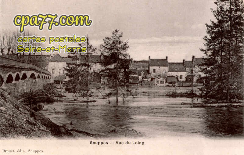 Souppes Sur Loing (Seine-et-Marne) - Vue du Loing