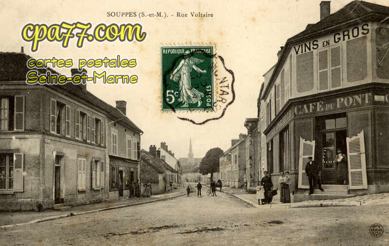 Souppes Sur Loing (Seine-et-Marne) - Rue Voltaire