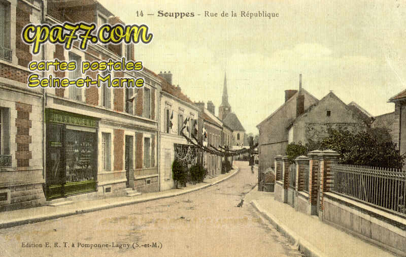 Souppes Sur Loing (Seine-et-Marne) - Rue de la République