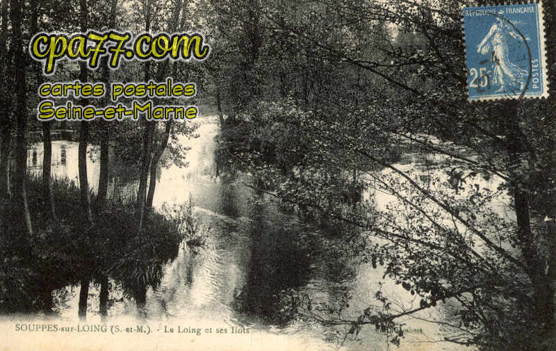 Souppes Sur Loing (Seine-et-Marne) - Le Loing et ses Ilots