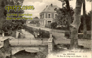 Souppes Sur Loing (Seine-et-Marne) - Un Bras du Loing vers le Moulin
