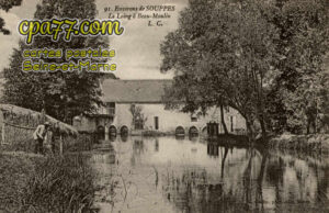 Souppes Sur Loing (Seine-et-Marne) - Le Loing à Beau-Moulin