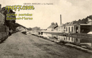 Souppes Sur Loing (Seine-et-Marne) - Grands-Moulins – La Papeterie
