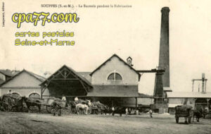 Souppes Sur Loing (Seine-et-Marne) - La Sucrerie pendant la fabrication
