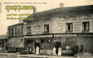 Souppes Sur Loing (Seine-et-Marne) - Hôtel du chemin de fer et de la Gare