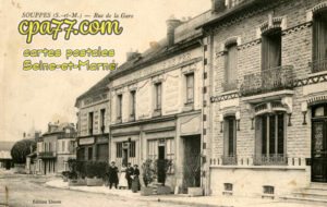 Souppes Sur Loing (Seine-et-Marne) - Rue de la Gare