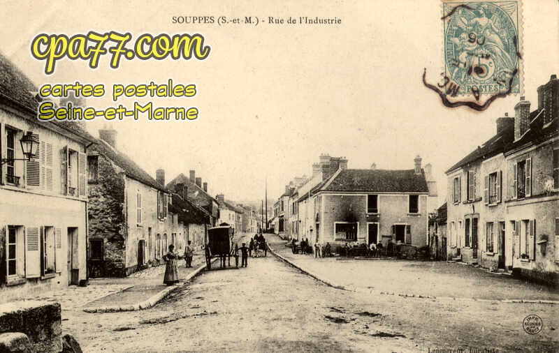Souppes Sur Loing (Seine-et-Marne) - Rue de l&rsquo;Industrie