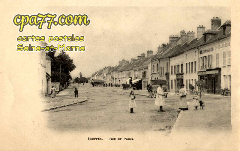 Souppes Sur Loing (Seine-et-Marne) - Rue de Paris
