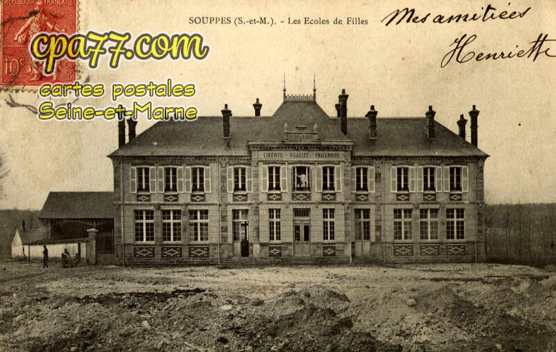 Souppes Sur Loing (Seine-et-Marne) - Les Ecoles de Filles