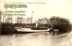 Tancrou (Seine-et-Marne) - Environs de Lizy-sur-Ourcq – Tancrou – Yacht de plaisance