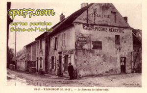 Tancrou (Seine-et-Marne) - Le Bureau de tabac-café