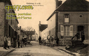 Thénisy (Seine-et-Marne) - Grande rue – Route de Cessoy