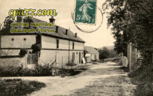 Thénisy (Seine-et-Marne) - Route de Mons