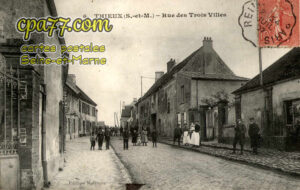 Thieux (Seine-et-Marne) - Rue des Trois Villes