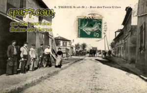Thieux (Seine-et-Marne) - Rue des Trois Villes