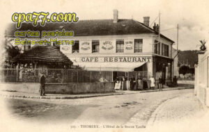 Thomery (Seine-et-Marne) - L&rsquo;Hôtel de la Bonne Treille
