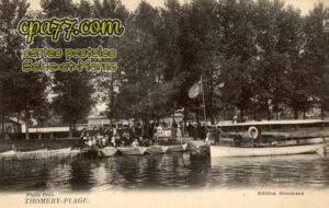 Thomery (Seine-et-Marne) - Thomery-Plage