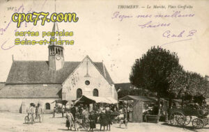 Thomery (Seine-et-Marne) - Le Marché, Place Greffulbe