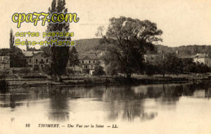 Thomery (Seine-et-Marne) - Une Vue sur la Seine