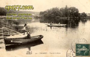 Thomery (Seine-et-Marne) - Vue sur la Seine