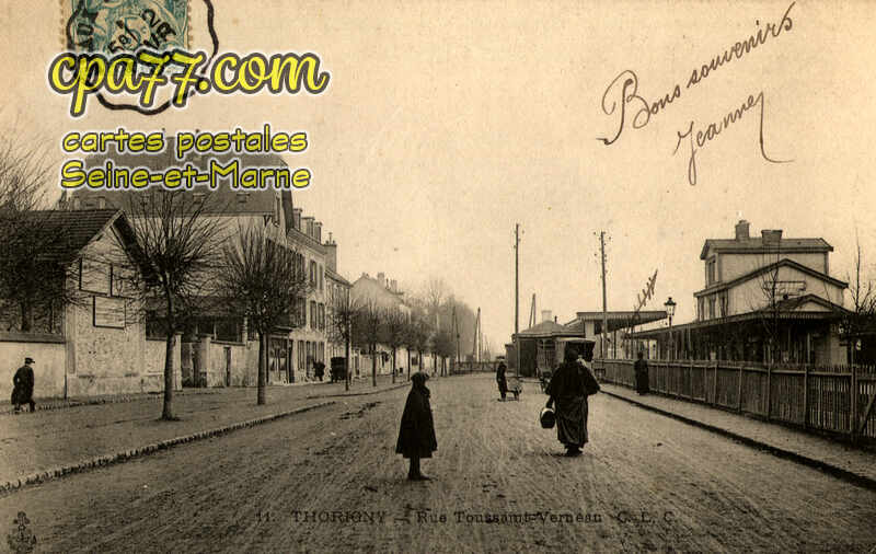 Thorigny Sur Marne (Seine-et-Marne) - Rue Toussaint-Vernean