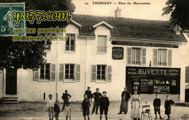Thorigny Sur Marne (Seine-et-Marne) - Place des Marronniers
