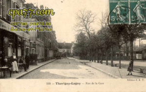 Thorigny Sur Marne (Seine-et-Marne) - Rue de la Gare
