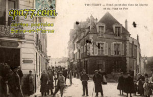Thorigny Sur Marne (Seine-et-Marne) - Rond Point des rues de Marne et du Pont de fer
