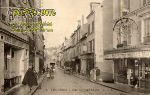 Thorigny Sur Marne (Seine-et-Marne) - Rue du Pont de fer