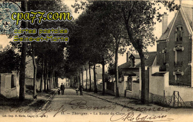 Thorigny Sur Marne (Seine-et-Marne) - La Route de Claye