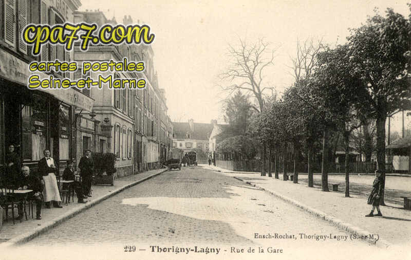 Thorigny Sur Marne (Seine-et-Marne) - Rue de la Gare