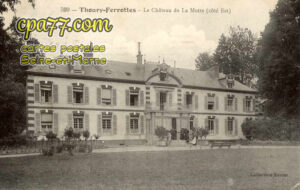 Thoury Férottes (Seine-et-Marne) - Le Château de la Motte (côté Est)