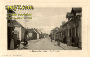 Thoury Férottes (Seine-et-Marne) - Rue Principale