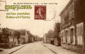 Thoury Férottes (Seine-et-Marne) - La Poste – Rue de Flagy