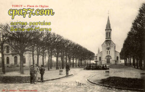 Torcy (Seine-et-Marne) - Place de l&rsquo;Eglise