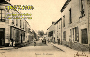 Touquin (Seine-et-Marne) - Rue d&rsquo;Ormeaux