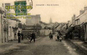 Touquin (Seine-et-Marne) - Rue de Lureau
