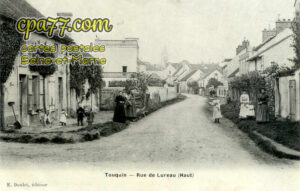 Touquin (Seine-et-Marne) - Rue de Lureau (Haut)