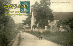 Touquin (Seine-et-Marne) - La Sortie du Pays