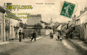 Touquin (Seine-et-Marne) - Rue de Lureau
